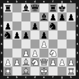 1966 CSR Ch Int 1st – Round 10 – Pietzsch, Wolfgang – 1/2-1/2 – Jimenez Zerquera, Eleazar – G57