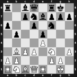 1966 CSR Ch Int 1st – Round 12 – Ciocaltea, Victor – 1/2-1/2 – Filip, Miroslav – G68