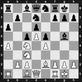1966 CSR Ch Int 1st – Round 15 – Filip, Marius Liviu – 1-0 – Pietzsch, Wolfgang – G83