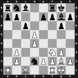 1966 CSR Ch Int 1st – Round 17 – Bilek, Istvan – 1/2-1/2 – Filip, Miroslav – G103