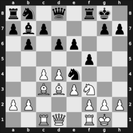 1966 Ch (Men) Budapest HUN – Round 8 – Gasztonyi, Endre – 1-0 – Toth, Bela – G11