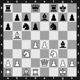 1966 Churchill Memorial Open 14th – Round 2 – Basman, Michael J – 1-0 – Divinsky, Nathan – G4
