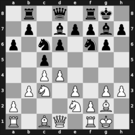1966 Den Haag zt – Round 1 – Donner, Jan-Hein – 1/2-1/2 – Tringov, Georgi P – G3