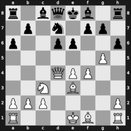 1966 Den Haag zt – Round 1 – Mazzoni, Guido – 0-1 – Kavalek, Lubomir – G7