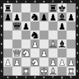 1966 Den Haag zt – Round 2 – Gligorić, Svetozar – 1/2-1/2 – Durão, Joaquim Manuel – G18