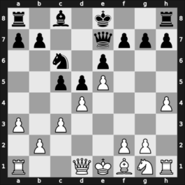 1966 Den Haag zt – Round 3 – Honfi, K. – 0-1 – Davie, Alexander M – G24