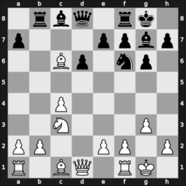 1966 Den Haag zt – Round 7 – Pfleger, Helmut, Dr. – 1/2-1/2 – Velimirovic, Dragoljub – G37