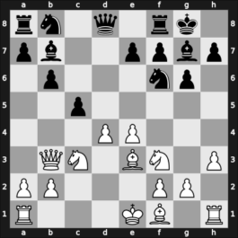 1966 Den Haag zt – Round 7 – Diez del Corral, Jesus – 1-0 – Roth, Ralf – G39