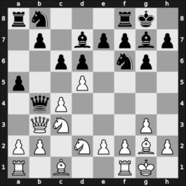1966 Den Haag zt – Round 9 – Bilek, Istvan – 1/2-1/2 – Kavalek, Lubomir – G51