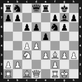 1966 Den Haag zt – Round 12 – Pfleger, Helmut, Dr. – 1-0 – Diez del Corral, Jesus – G65