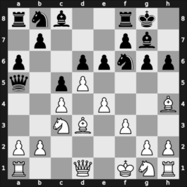 1966 Den Haag zt – Round 13 – Kavalek, Lubomir – 1-0 – Littleton, Mark – G67