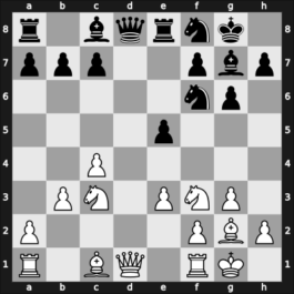 1966 Den Haag zt – Round 14 – Pfleger, Helmut, Dr. – 0-1 – Donner, Jan-Hein – G80