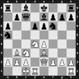 1966 Den Haag zt – Round 16 – Honfi, K. – 1/2-1/2 – Donner, H. – G86