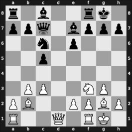 1966 Du Havre – Round 1 – Forintos, Gyozo V – 1/2-1/2 – Krogius, Nikolai V – G2