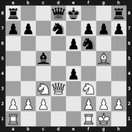 1966 FRA Ch Grenoble FRA – Round 3 – Thiellement, Andre – 1/2-1/2 – Abreu Jean, Carlos Paul – G7