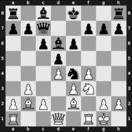 1966 FRA Ch Grenoble FRA – Round 8 – Abreu Jean, Carlos Paul – 1/2-1/2 – Ferry, Roger – G21