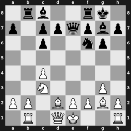 1966 Harrachov – Round 1 – Kavalek, Lubomir – 1/2-1/2 – Taimanov, Mark E – G2
