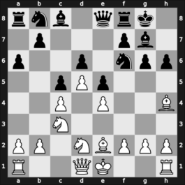 1966 Harrachov – Round 1 – Pachman, Ludek – 1-0 – Taimanov, Mark E – G3