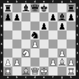 1966 Hastings6667 – Round 2 – Penrose, Justin – 1/2-1/2 – Keene, Raymond D – G6