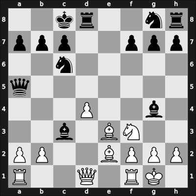 1966 Hastings6667 – Round 3 – Uhlmann, Wolfgang – 1-0 – Basman, Michael J – G11