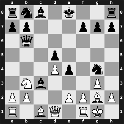 1966 Hastings6667 – Round 6 – Hartston, William R – 0-1 – Basman, Michael J – G26