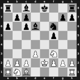 1966 Havana – Round 1 – Schweber, Samuel – 1/2-1/2 – Cuartas, Carlos Enrique – G28