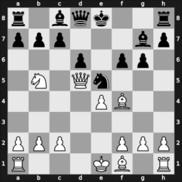 1966 Havana CUB – Round 2 – Czerniak, Moshe – 1/2-1/2 – Hoen, Ragnar Harald – G21