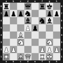 1966 Havana CUB – Round 3 – Campomanes, Florencio – 1/2-1/2 – Cassidy, Paul L. – G23
