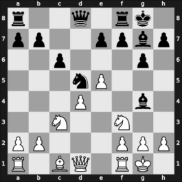 1966 Havana CUB – Round 4 – Madelia A – 0-1 – Jansa, Vlastimil – G34