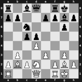 1966 Havana CUB – Round 4 – Barczay, Laszlo – 1-0 – Ben Rehouma, Hachemi – G37