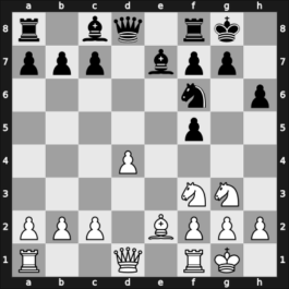 1966 Havana CUB – Round 6 – Kleopas, Georgios – 0-1 – Yanofsky, Daniel Abraham – G43