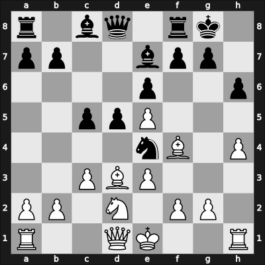 1966 Havana CUB – Round 9 – McAlpine, Kenneth – 1/2-1/2 – Kinzel, Anton – G58