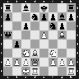 1966 Havana olm – Round 1 – Pomar Salamanca, Arturo – 1/2-1/2 – Larsen, Benjamin Holsko – G8