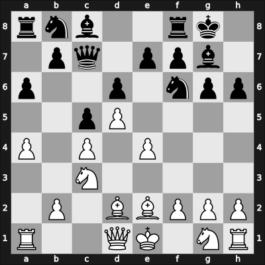 1966 Havana olm – Round 1 – Najdorf, Miguel – 1-0 – Letelier Martner, Rene – G18
