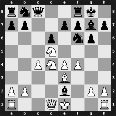 1966 Havana olm – Round ? – Pomar Salamanca, Arturo – 0-1 – Gligoric, Svetozar – G40