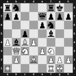 1966 Hoogovens – Round 1 – Bachtiar, Ahmad Ina – 1/2-1/2 – Van den Berg, Cees – G3