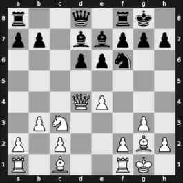 1966 Hoogovens – Round 8 – Czerniak, Magdalena – 1/2-1/2 – Nei, Iivo – G39