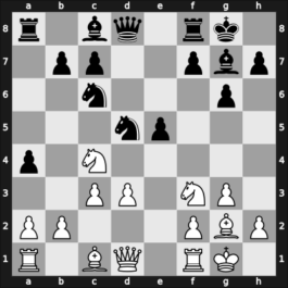 1966 Hoogovens – Round 13 – Polugaevsky, Lev – 1/2-1/2 – Langeweg, Kick – G59