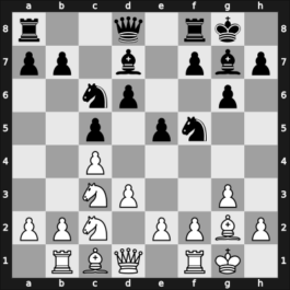 1966 Hoogovens 28th – Round 1 – Bilek, Istvan – 1-0 – Van den Berg, Cees – G8