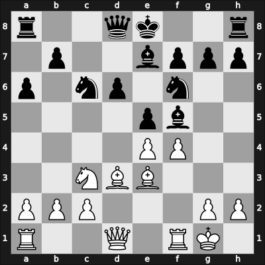 1966 Hoogovens 28th – Round 3 – Cuijpers, Frans Andre – 1/2-1/2 – Bachtiar, Arovah – G11