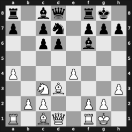 1966 Hoogovens 28th – Round 9 – Damjanovic, Marko – 1/2-1/2 – Ivkov, Borislav – G26
