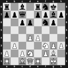 1966 Hoogovens-B – Round 7 – Sandor, Bela – 1/2-1/2 – Westerinen, Heikki M.J. – G9