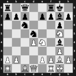 1966 Hungary – Round 1 – Flesch, János – 1-0 – Besztercsenyi, Tibor – G12
