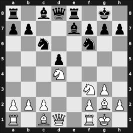 1966 Hungary – Round 1 – Prelovszky, Laszlo – 1/2-1/2 – Dely, Peter – G16