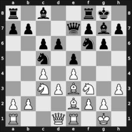 1966 Hungary – Round 1 – Hajtun, Joseph – 1/2-1/2 – Flesch, János – G18