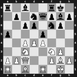 1966 Hungary – Round 1 – Barcza, Gedeon – 1-0 – Portisch, Ferenc – G30