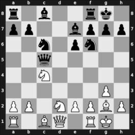 1966 Hungary – Round 1 – Szilagyi, Gyorgy Laszlo – 1/2-1/2 – Pogats, Jozsef Jr. – G44