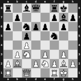 1966 Hungary – Round 1 – Sapi, Laszlo – 1/2-1/2 – Flesch, János – G2