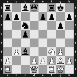 1966 Hungary – Round 1 – Polgar, Istvan – 1/2-1/2 – Adorjan, Andras – G8