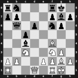 1966 Hungary – Round 1 – Portisch, Ferenc – 1-0 – Dely, Peter – G24